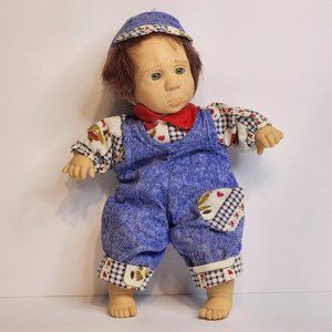 Blue Happy Kids  Bean Bag Doll